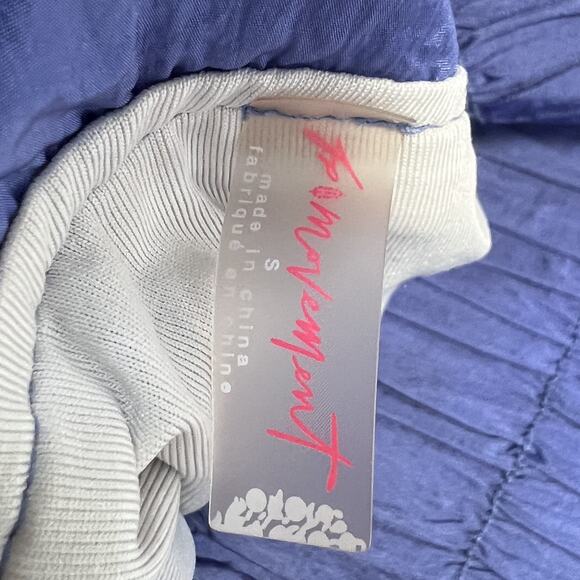 Free People Movement Shorts Womens Small The Way Home High Waisted Smocked Lined - Picture 7 of 12